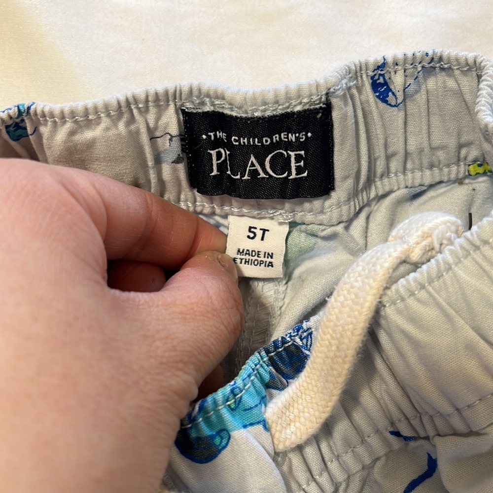 The Children’s Place Blue Graphic Printed Shorts - Picture 4 of 7